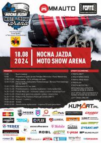 Nocna Jazda Moto Show Arena już w najbliższą niedzielę. Zapraszamy na motoryzacyjny show roku! 